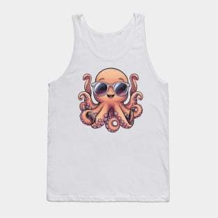 Cute Octopus Tank Top